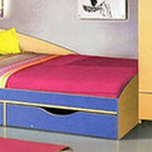 Кровать с двумя выдвижными ящиками 
