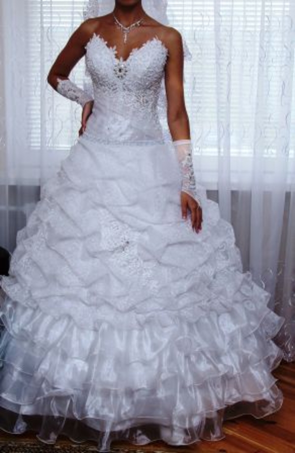 Продам белое свадебное платье 