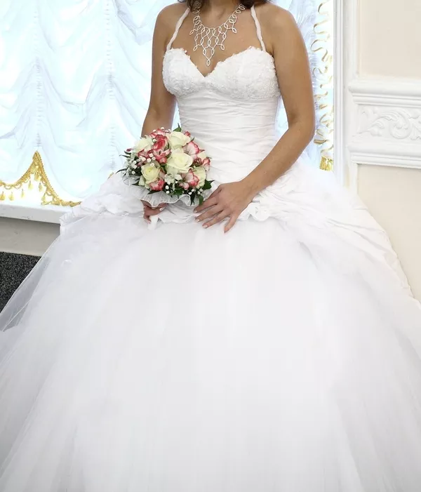 Свадебное платье,  размер 44-48,  рост 164-174+подарок 2