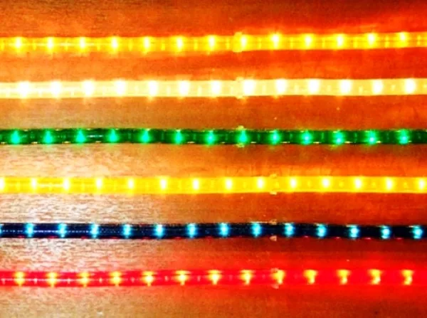 Световой шнур дюралайт светодиод LED подсветка новогодняя иллюминация 4