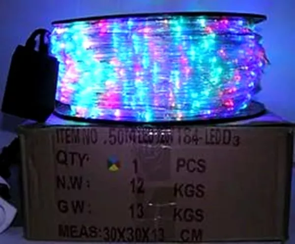 Световой шнур дюралайт светодиод LED подсветка новогодняя иллюминация 5
