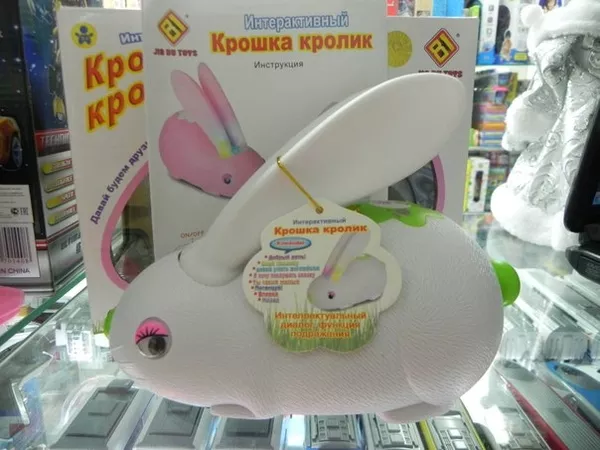 Интерактивная игрушка Крошка Кролик для детей в подарок