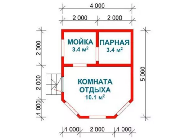 Баня Сруб из бруса недорого продаю с установкой в Белыничах 4