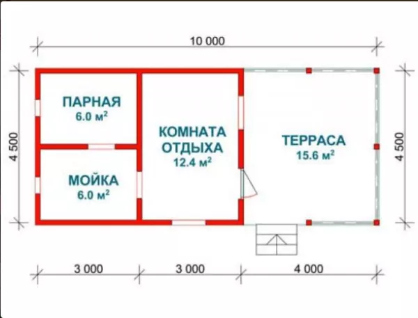 Баня Сруб из бруса недорого продаю с установкой в Быхове 4