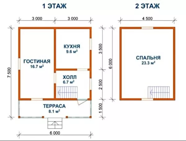 Недорого Построим Дом из бруса на вашем участке Краснополье и рн 3