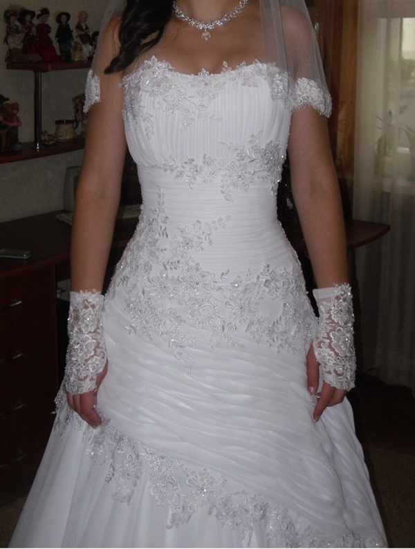 Продается красивое свадебное платье! 2