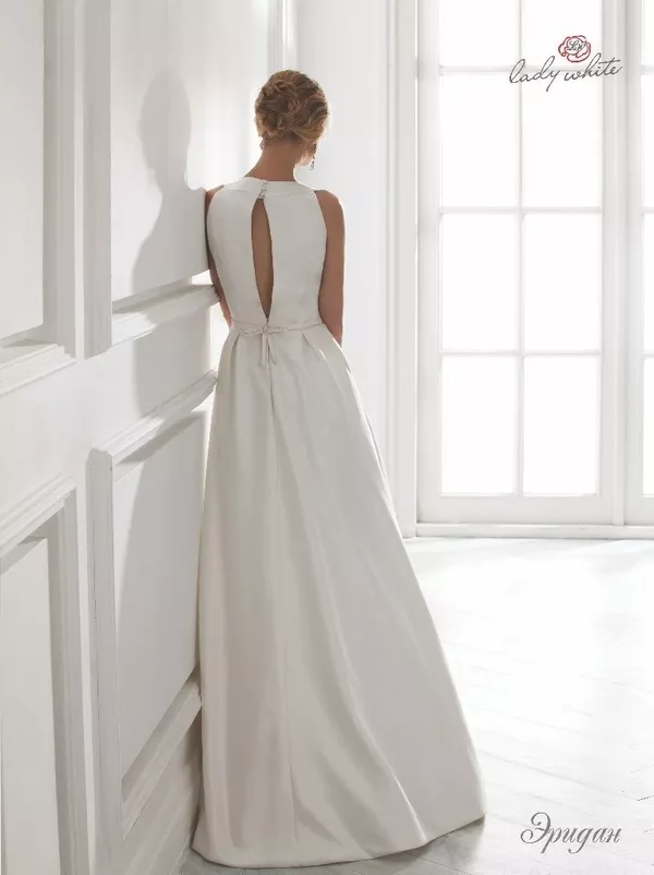 Продам белоснежное свадебное платье 2