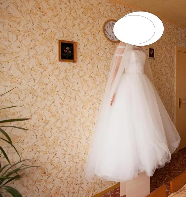 Свадебное платье,  размер 40-42,  рост 162-170 2