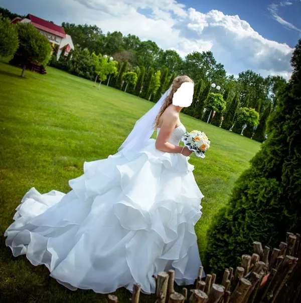 Пышное свадебное платье 3