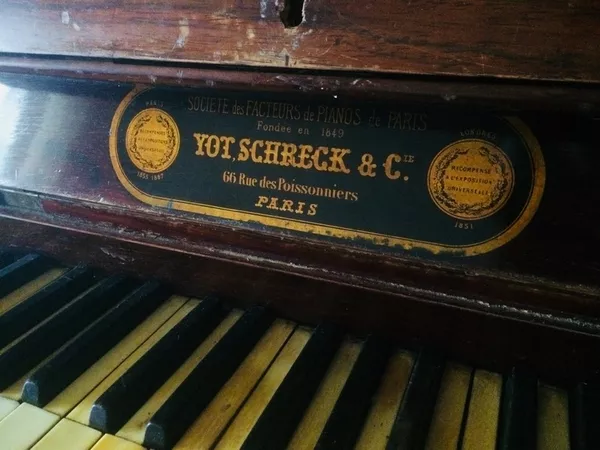 немецкое фортепиано Yot Schreck 4